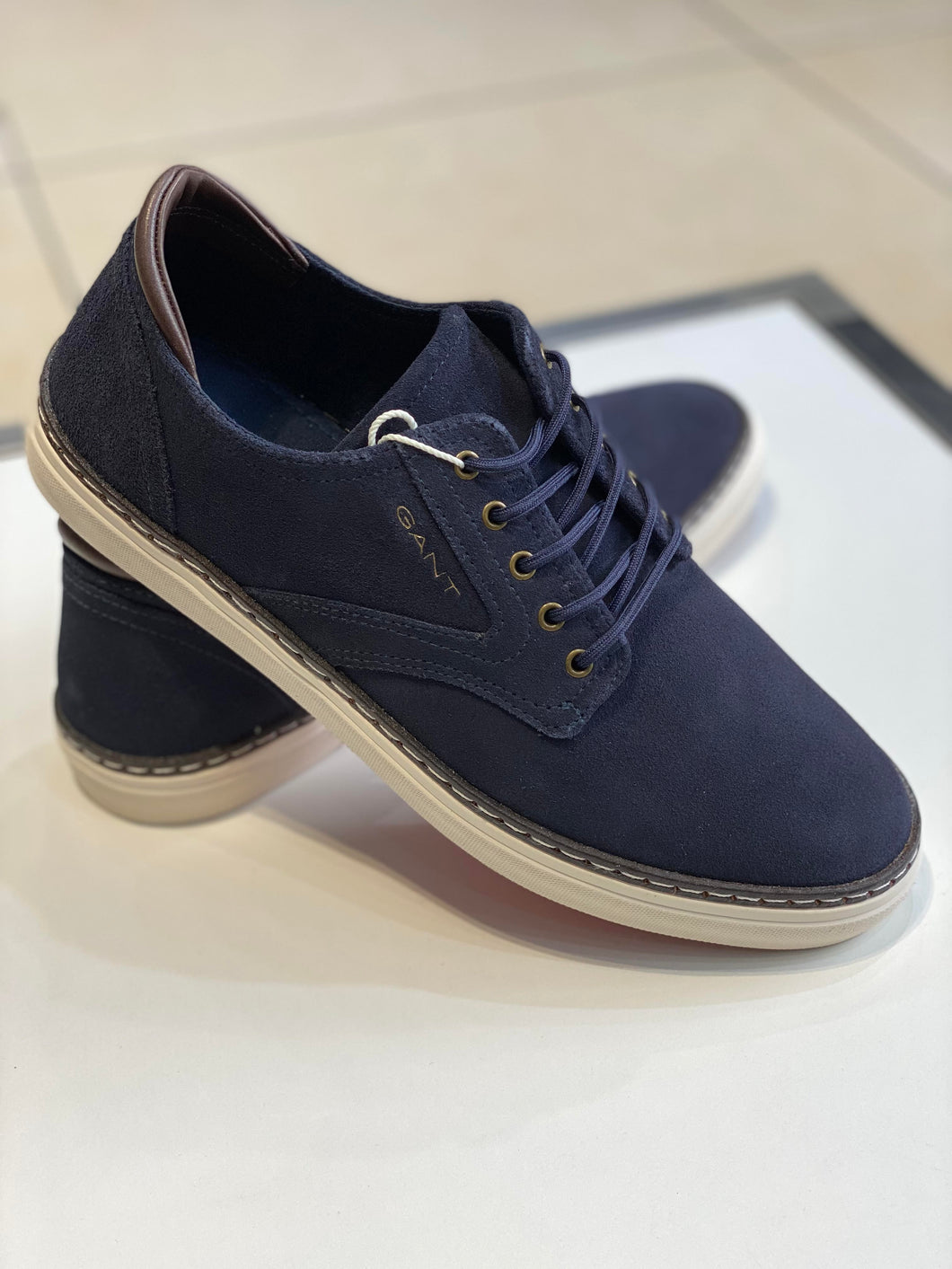 Gant Prepville Suede Shoe Marine - Main Image