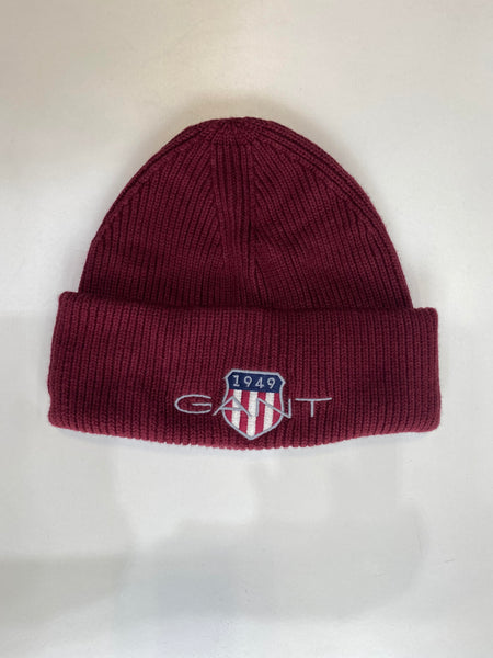 Gant Shield Beanie Plumped Red
