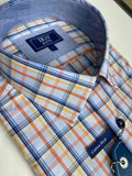 DG's Drifter Check Shirt Orange