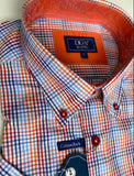 DG's Drifters Multi Check Shirt Orange