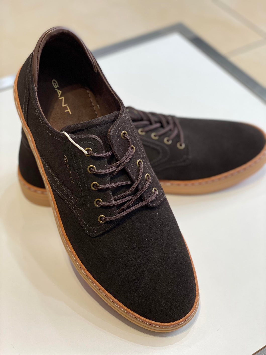 Gant Prepville Suede Shoe Expresso - Main Image