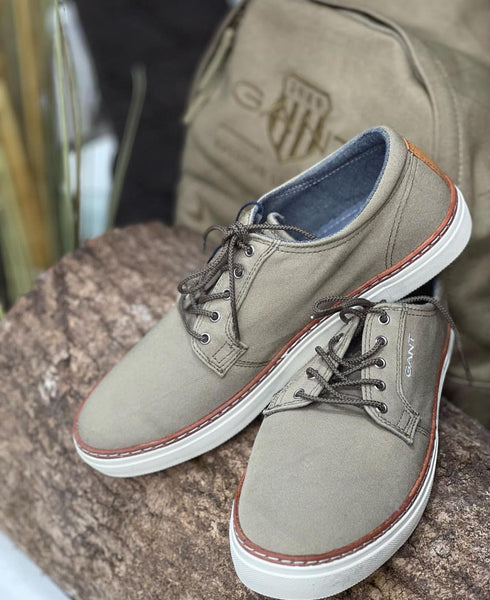 Gant Prepville Canvas Shoe Ivy Green