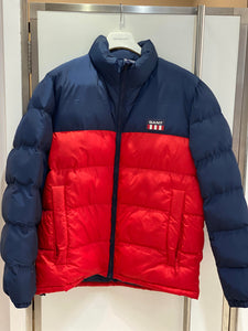 D2 Colour Block Puffa Jkt 620 Bright Red