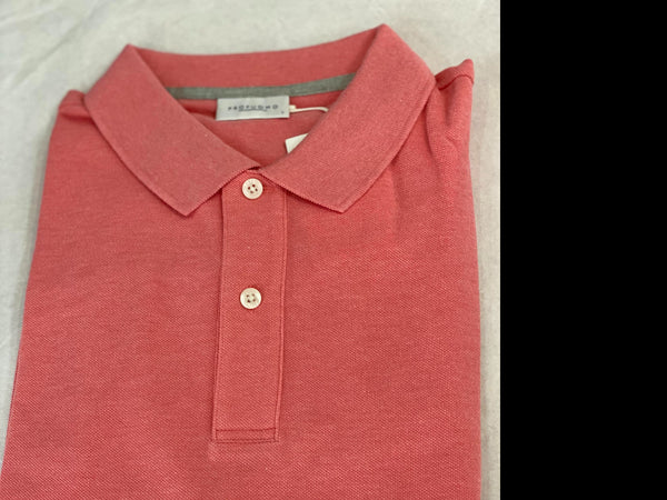 Profuomo Short Sleeve Polo Pink