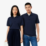 Lacoste Square Logo Polo Navy