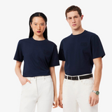 Lacoste Square Logo T-shirt Navy