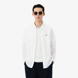 Lacoste Linen Button Down White
