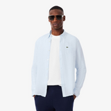 Lacoste Linen Button Down Sky Blue
