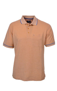 Daniel Grahame  Short Sleeve 3 Button Polo Shirt 55104/Polo sand