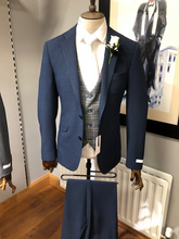 Load image into Gallery viewer, white label 3piece suit
