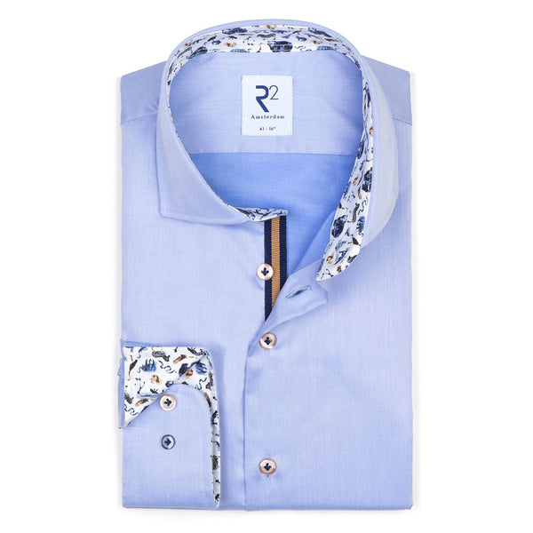 R2 Amsterdam Shirt Light Blue