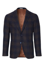 Load image into Gallery viewer, Van gils Elray jacket with checked pattern Blue
