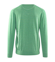 Load image into Gallery viewer, Scotland Blue Vince Cotton V-neck SPE21105VI01SB

