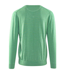 Scotland Blue Vince Cotton V-neck SPE21105VI01SB