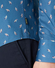 Load image into Gallery viewer, Remus Uomo Blue Rome Long Sleeve Semi-Formal Shirt 13058
