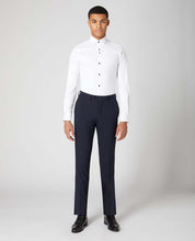 Load image into Gallery viewer, Remus Uomo White Rome Long Sleeve Semi-Formal Shirt 13099/Blk Button 01 White

