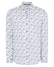 Load image into Gallery viewer, Remus Uomo Blue and White Seville Long Sleeve Semi-Formal Shirt
