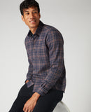 Remus Uomo Casual Shirt Burgundy