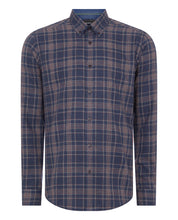 Load image into Gallery viewer, Remus Uomo Burgandy Long Sleeve Casual Shirt
