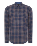 Remus Uomo Casual Shirt Burgundy