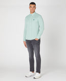 Remus Uomo Long Sleeve Casual Shirt Light Green