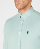 Remus Uomo Long Sleeve Casual Shirt Light Green