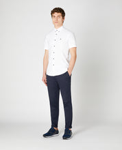 Load image into Gallery viewer, Remus Uomo White Rome Short Sleeve Casual Shirt 13599SS/Oxford 01 White
