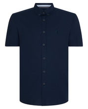 Load image into Gallery viewer, Remus Uomo Navy Rome Short Sleeve Casual Shirt 13599/Oxford 79 Navy
