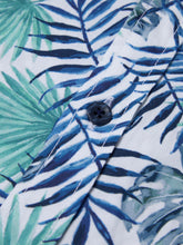 Load image into Gallery viewer, Remus Uomo Blue and White Seville Short Sleeve Casual Shirt 13709SS
