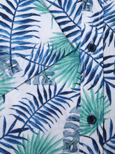 Load image into Gallery viewer, Remus Uomo Blue and White Seville Short Sleeve Casual Shirt 13709SS
