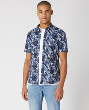 Load image into Gallery viewer, Remus Uomo Navy Rome Short Sleeve Casual Shirt 13710ss/ 78 Navy
