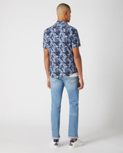 Load image into Gallery viewer, Remus Uomo Navy Rome Short Sleeve Casual Shirt 13710SS
