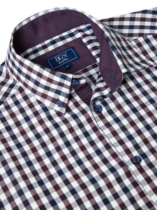 Daniel Grahame Geneva Long Sleeve Casual Shirt 14403/ 17 Purple