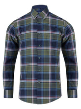 Load image into Gallery viewer, Daniel Grahame Green Geneva Long Sleeve Casual Shirt 14405/ 37 Green
