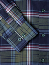 Load image into Gallery viewer, Daniel Grahame Green Geneva Long Sleeve Casual Shirt 14405/ 37 Green

