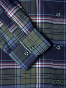 Daniel Grahame Green Geneva Long Sleeve Casual Shirt 14405/ 37 Green