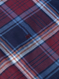 Daniel Grahame Check Shirt Burgundy