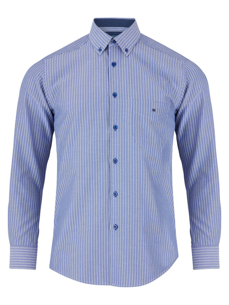 DG's Drifter Stripe Shirt Blue