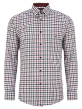 Load image into Gallery viewer, Daniel Grahame Red And White Geneva Long Sleeve Casual Shirt
