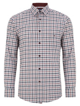 Load image into Gallery viewer, Daniel Grahame Red And White Geneva Long Sleeve Casual Shirt
