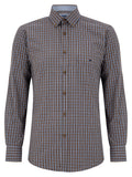 Daniel Grahame Check Shirt Light Brown