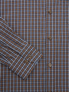 Daniel Grahame Light Brown Geneva Long Sleeve Casual Shirt