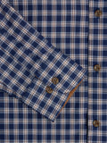 Daniel Grahame Check Shirt Beige/Navy