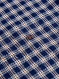 Daniel Grahame Check Shirt Beige/Navy