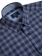 Load image into Gallery viewer, Daniel Grahame Blue Geneva Long Sleeve Casual Shirt
