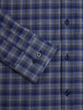 Load image into Gallery viewer, Daniel Grahame Blue Geneva Long Sleeve Casual Shirt 15759/27 check Dark Blue
