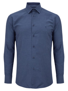 Copy of Daniel Grahame Blue Geneva Long Sleeve Casual Shirt