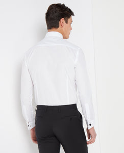 Remus Uomo White Rome Long Sleeve Formal Shirt 17692/Ashton Dc Slim 01 White