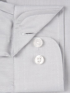 Remus Uomo Light Grey Rome Long Sleeve Formal Shirt