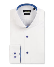 Load image into Gallery viewer, Remus Uomo White Rome Long Sleeve Formal Shirt
